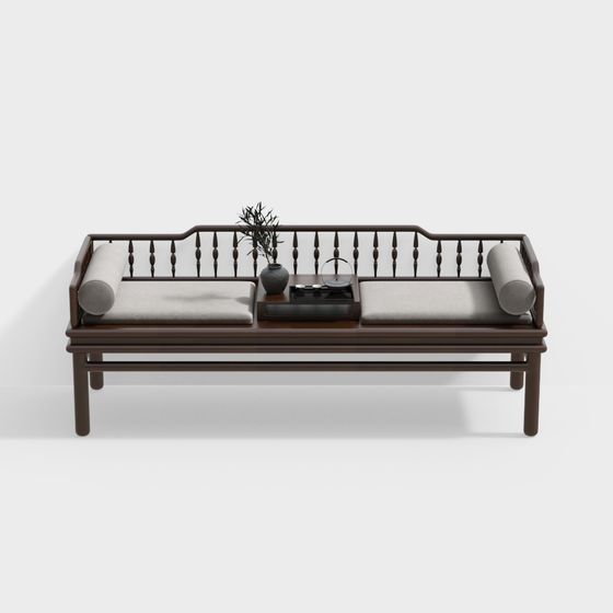 Urban Zen Sofa 3D model for Contemporary Spaces
