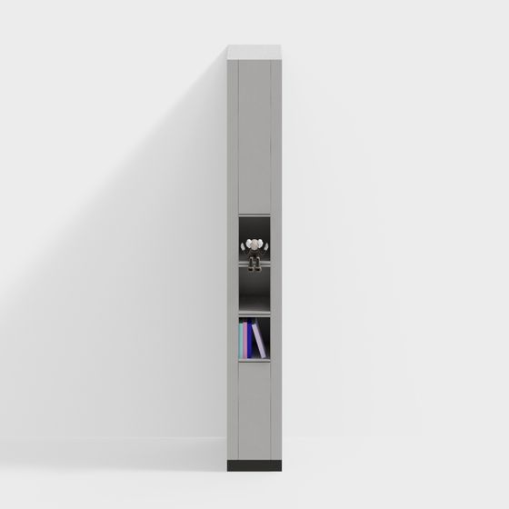 Urban Bookshelf 3D model