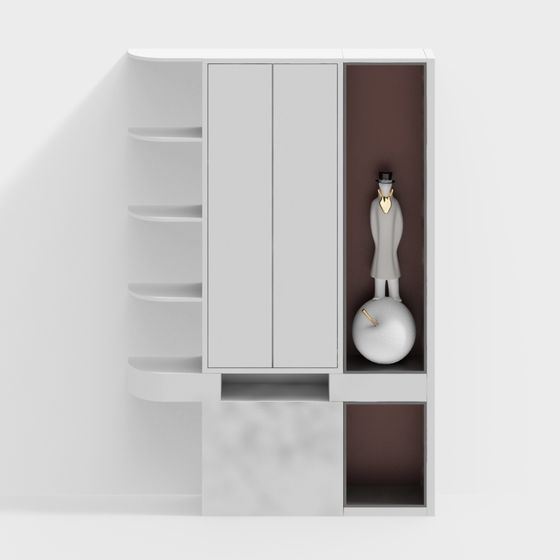 Urban Storage Cabinet 3D model