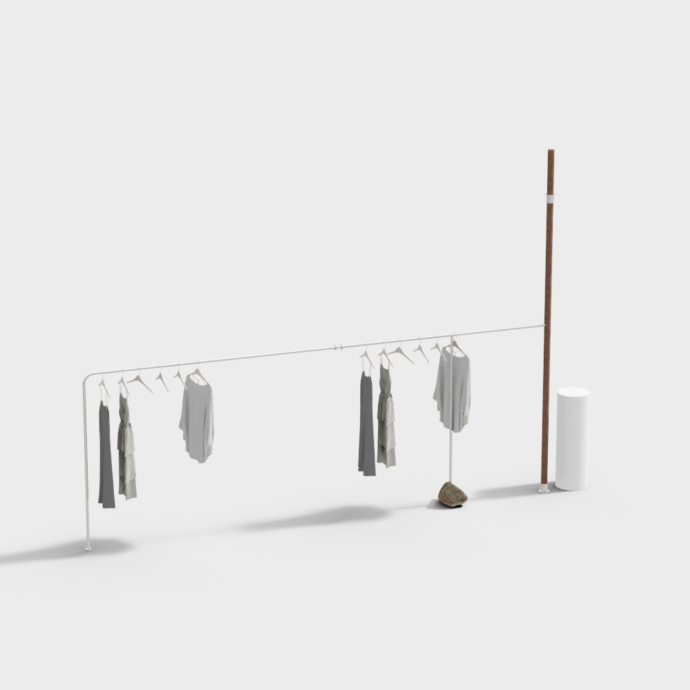 Clothes drying rack 8