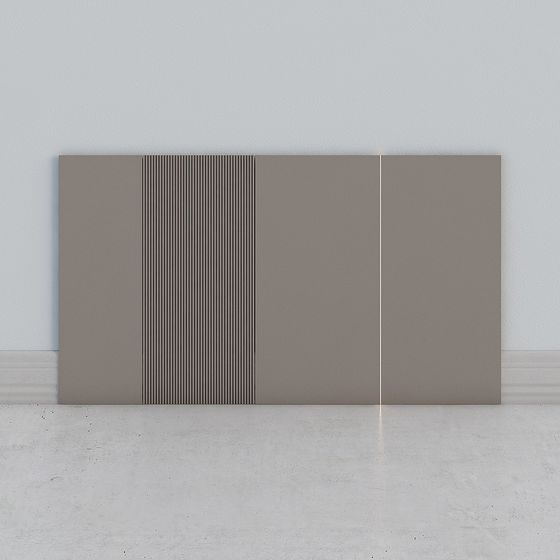 Striped Screen 3D model