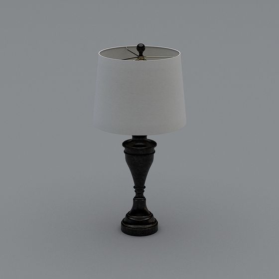 Vintage Table Lamp 3D model for Modern Interiors