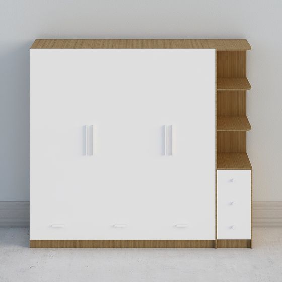 Urban Alley Storage Cabinet 3D model