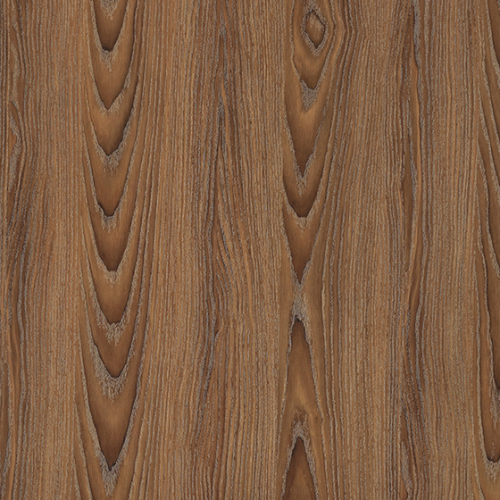 EISYA - MS2011 Mountain Manchus Wood Veneer Crystal in Brown