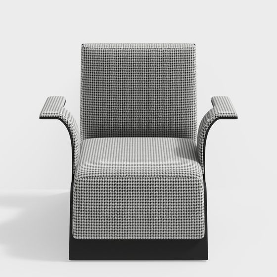 Houndstooth Chair 3D model