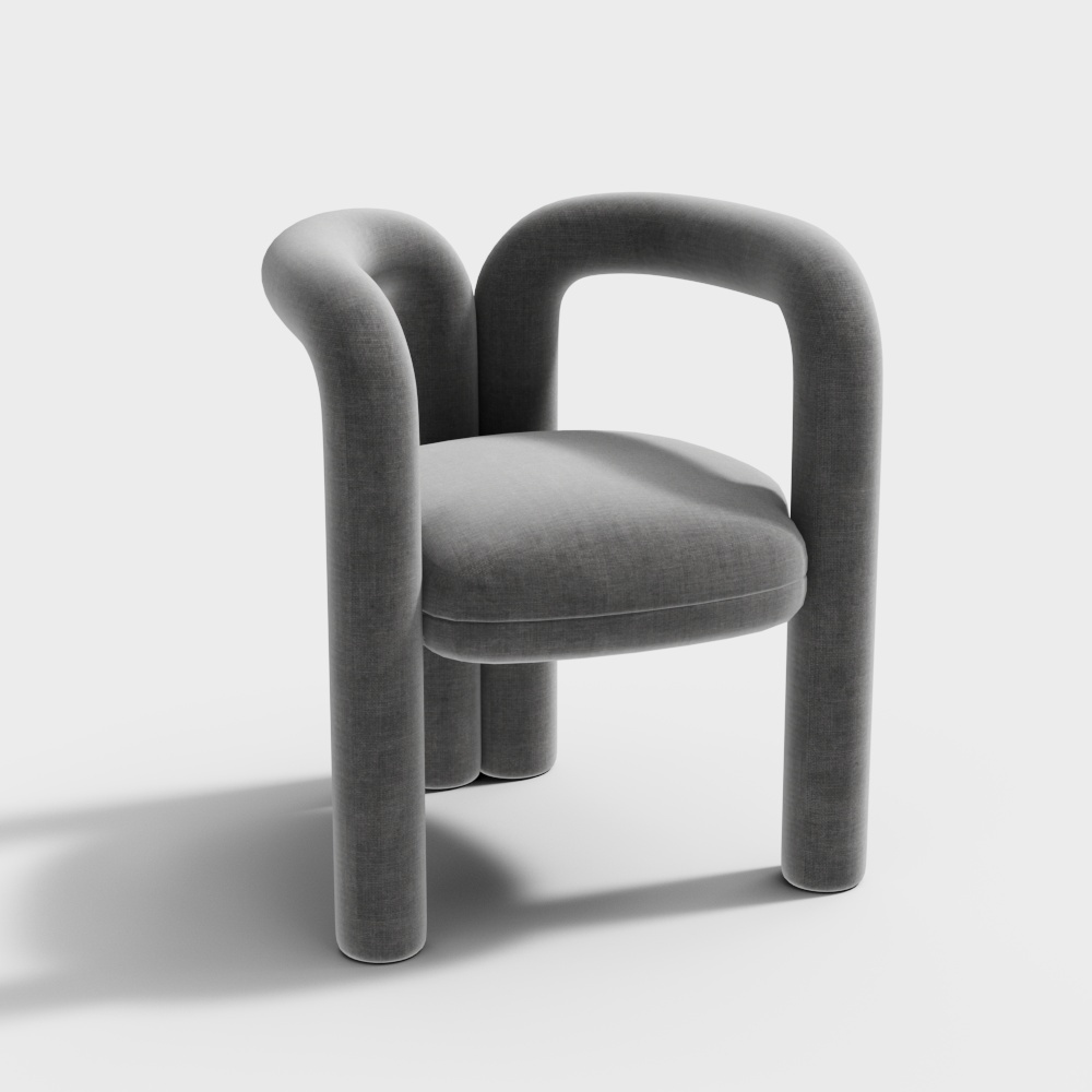 Modern children's room combination book chair