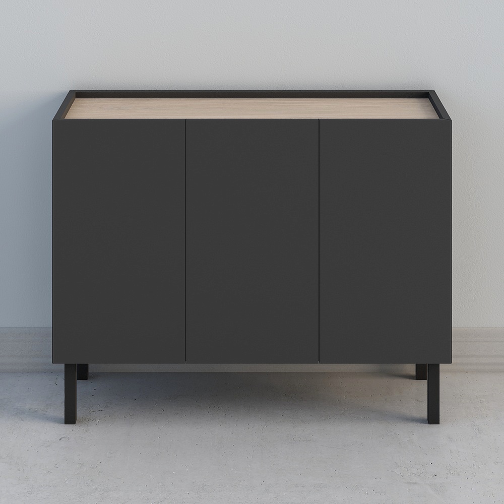 Comoda Arista Black 110 cm