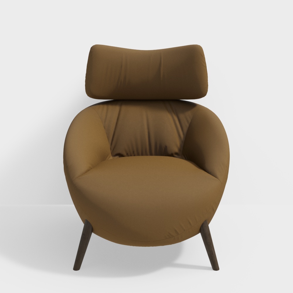 Cozy Lounge Chair 3D model