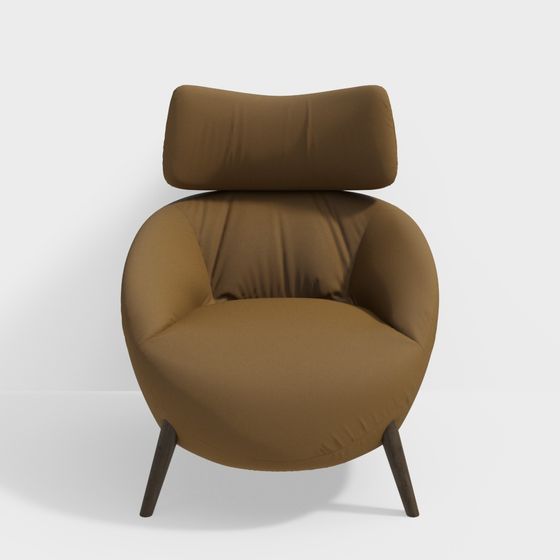Cozy Lounge Chair 3D model