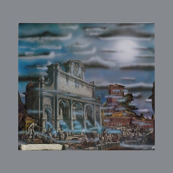 Ancient Roman Aqueduct Bridge 3D model