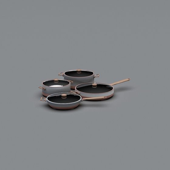 Modern Cooking Tools 3D model for Creative Projects