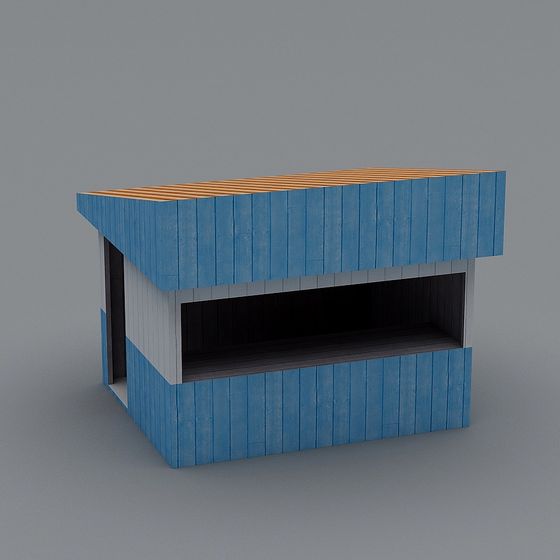 Low-Poly Colorful 3D Model with Unique Design