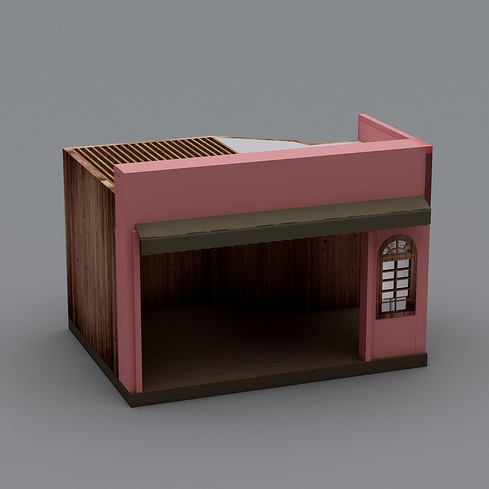 Milk tea shop facade