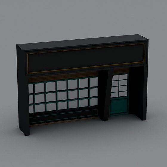 Stylish Low-Poly 3D Model for Modern Spaces