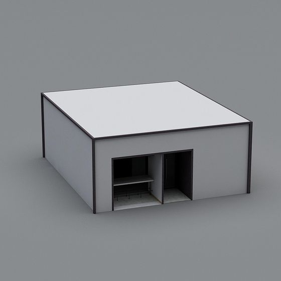 Stylish Urban Cottage 3D model