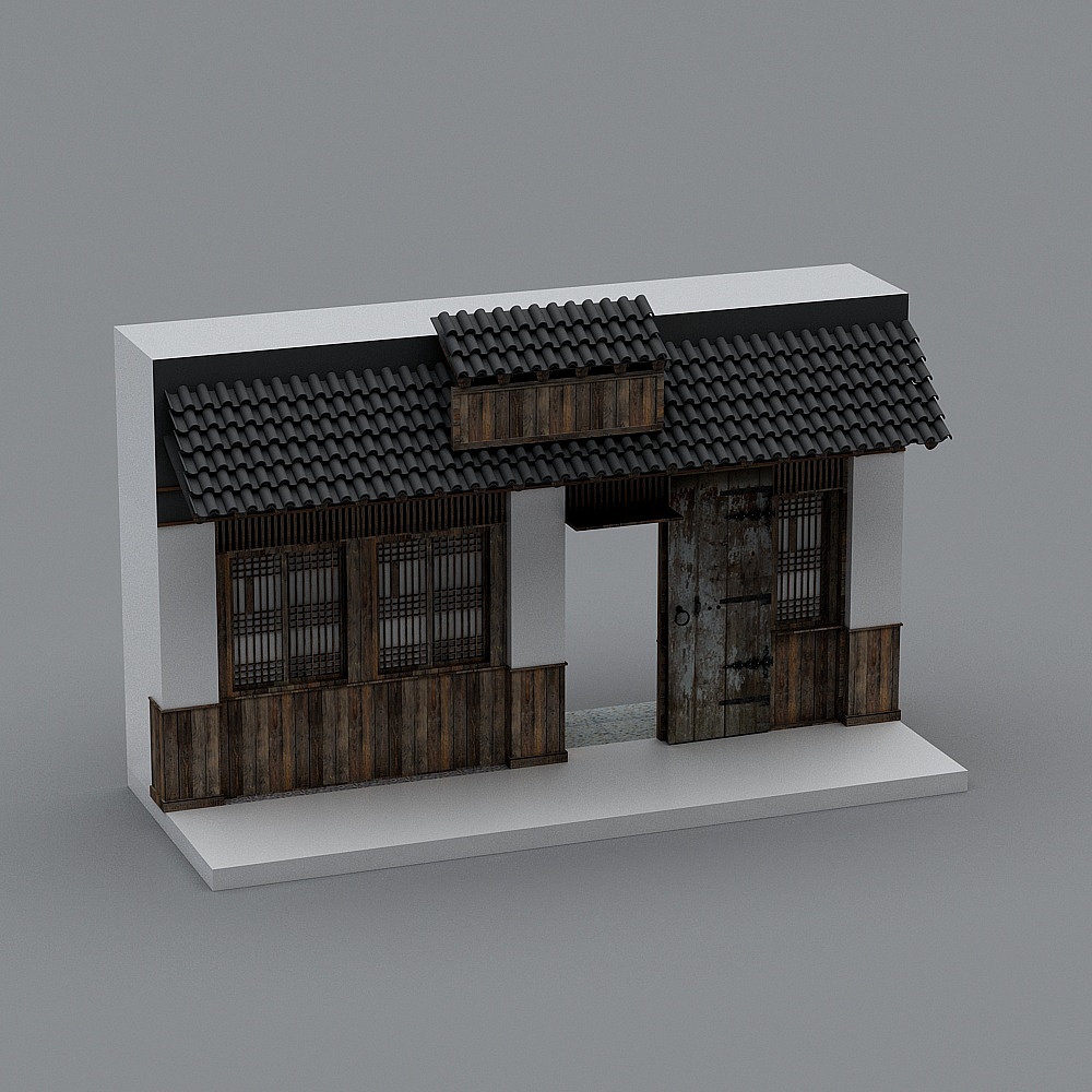 New Chinese style facade