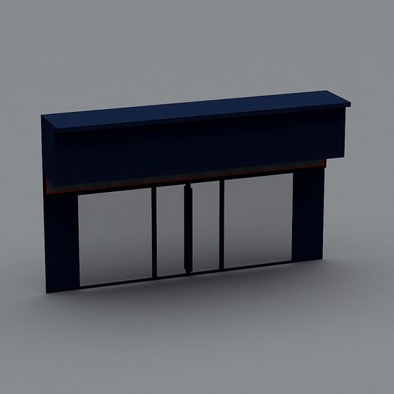 City Display Low-Poly 3D model