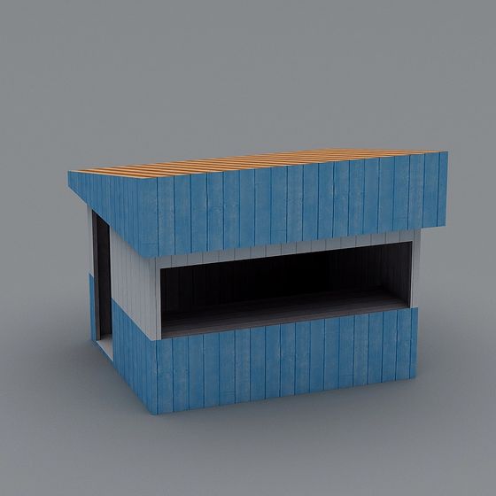 Stylish Low Poly House 3D model for Creative Projects