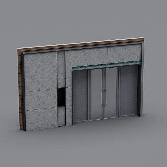 Urban Gate 3D model