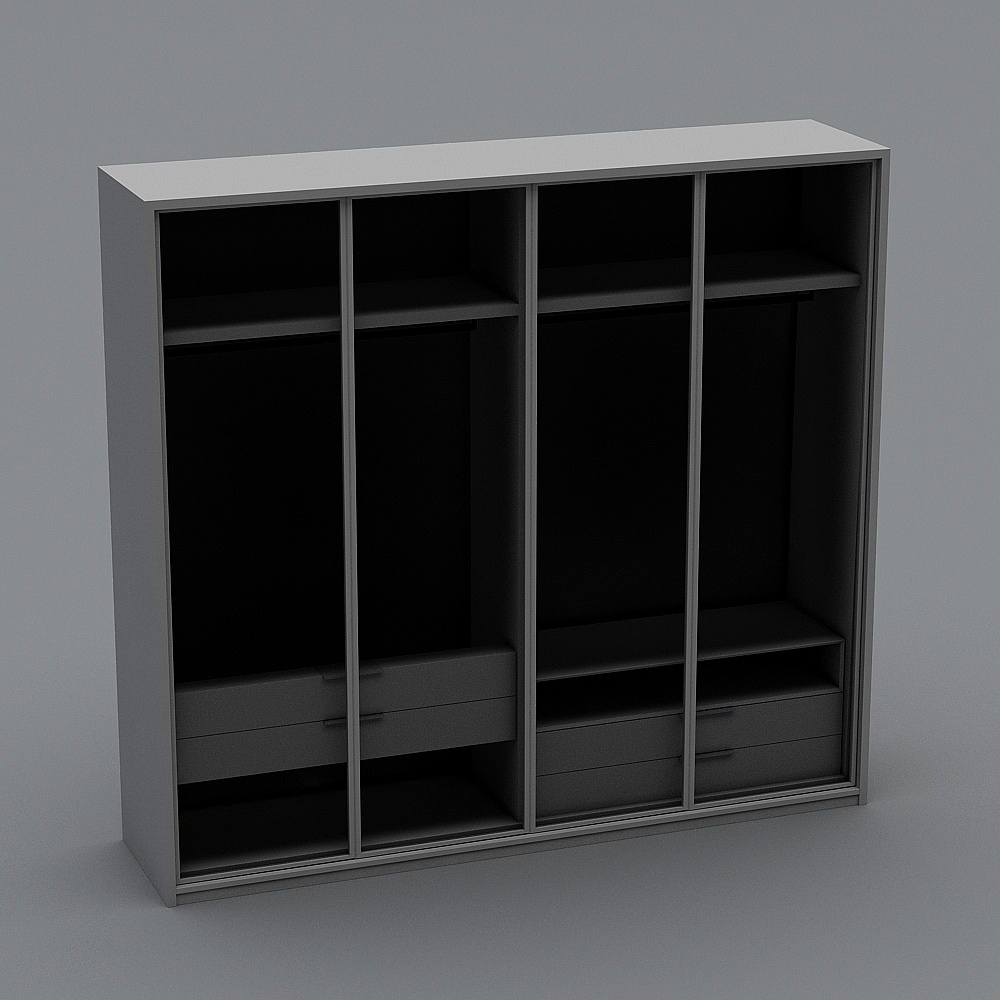 modern wardrobe