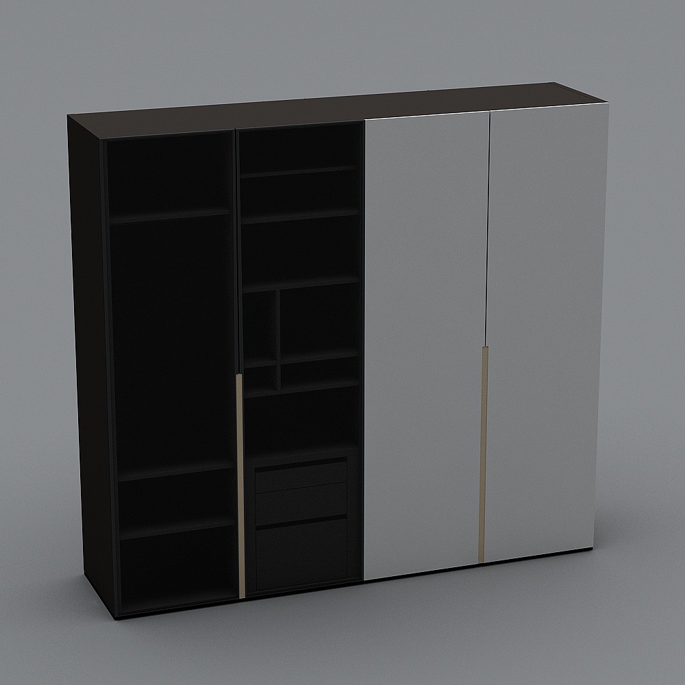 modern wardrobe