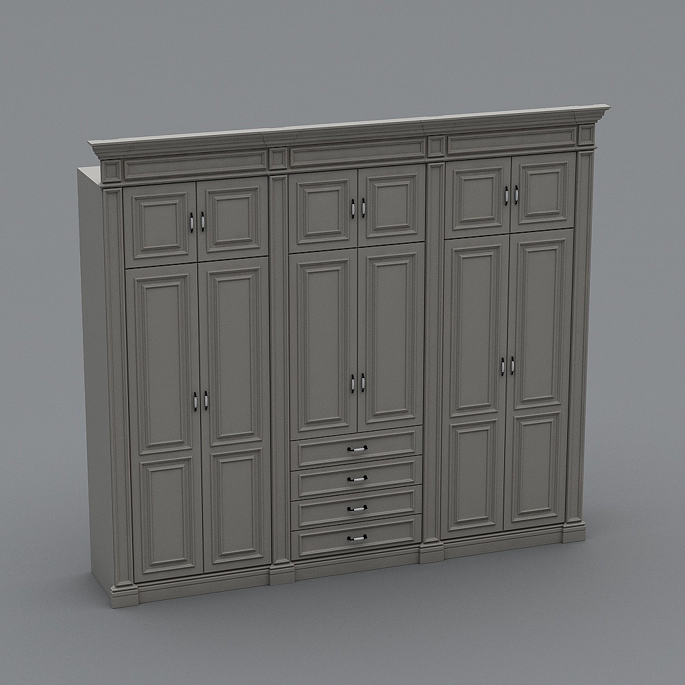 European style wardrobe