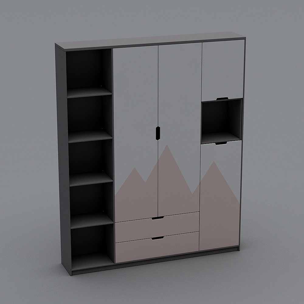 modern wardrobe