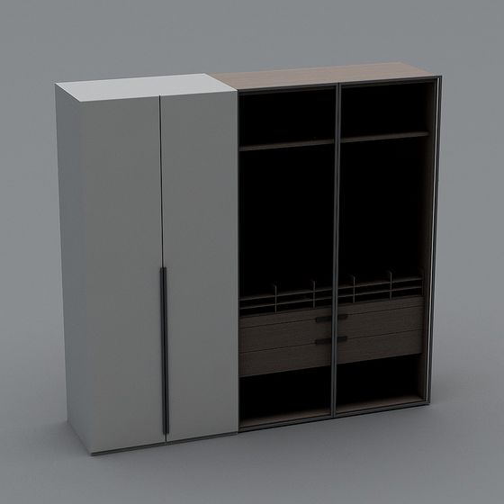 Urban Storage Cabinet 3D Model