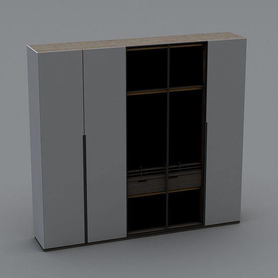 Urban Storage Cabinet 3D model