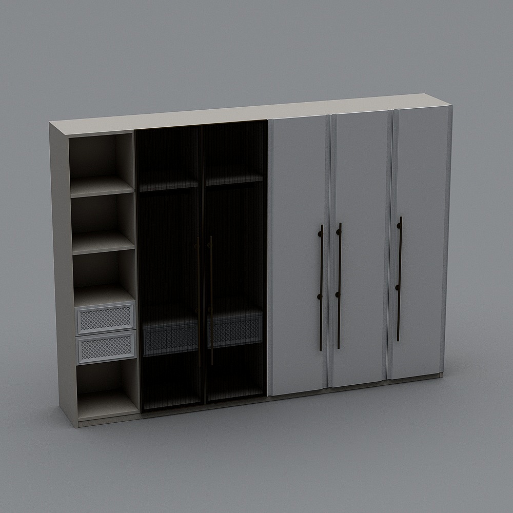 modern wardrobe