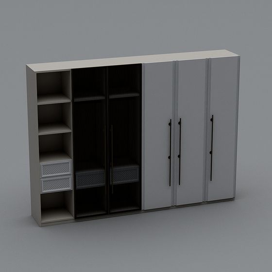 Urban Storage Cabinet 3D model