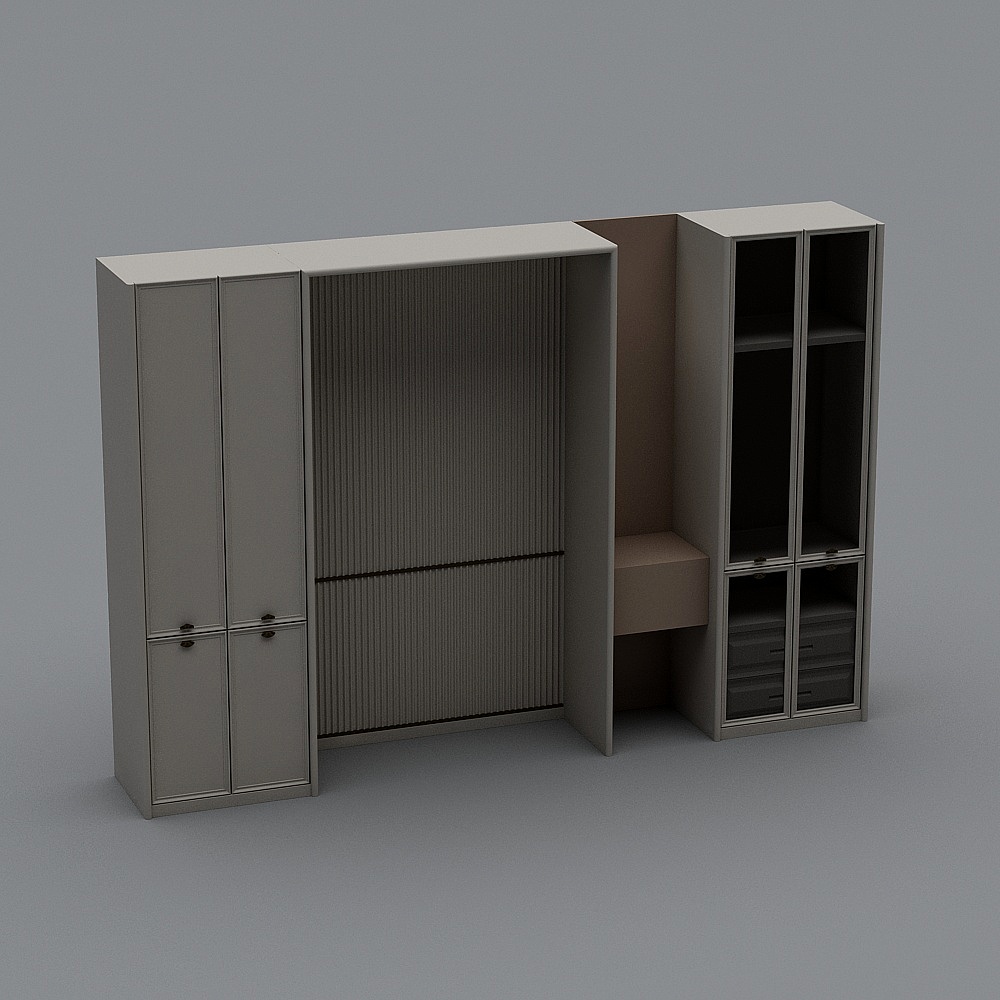 modern wardrobe