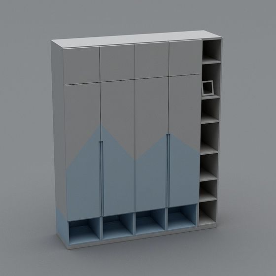 Urban Storage Cabinet 3D model