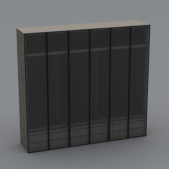 City Bookshelf 3D model