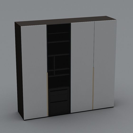 Urban Storage Cabinet 3D Model
