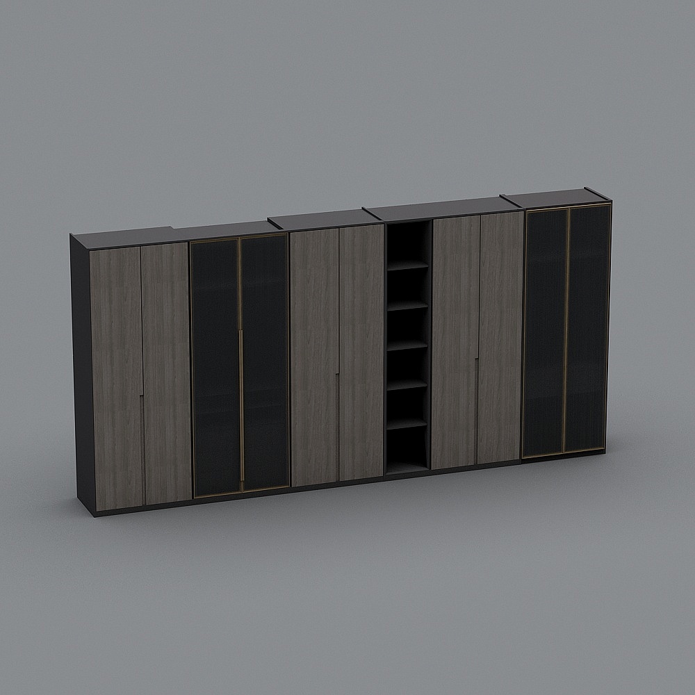modern wardrobe
