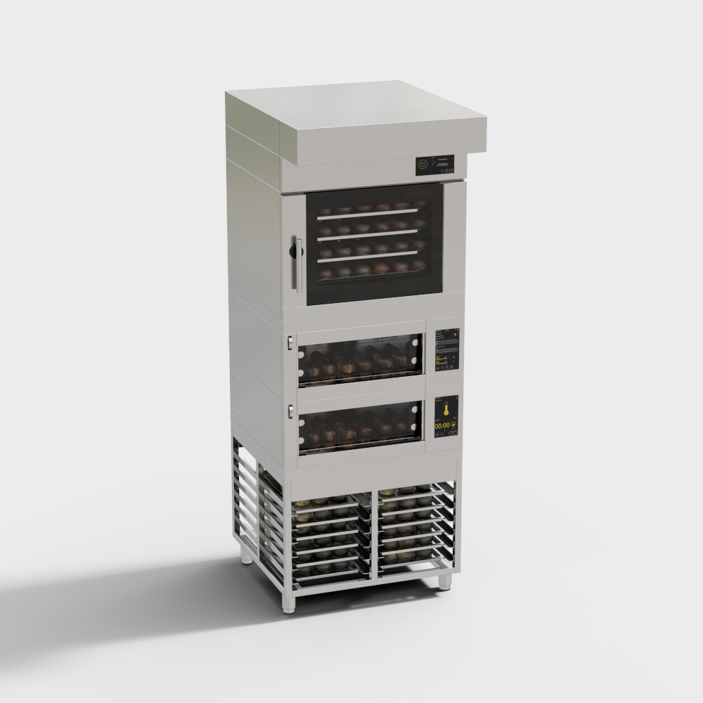 Modern hotel kitchen heating cabinet