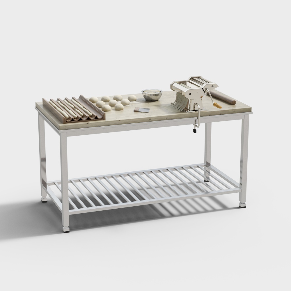 Bàn ăn bếp khách sạn hiện đại