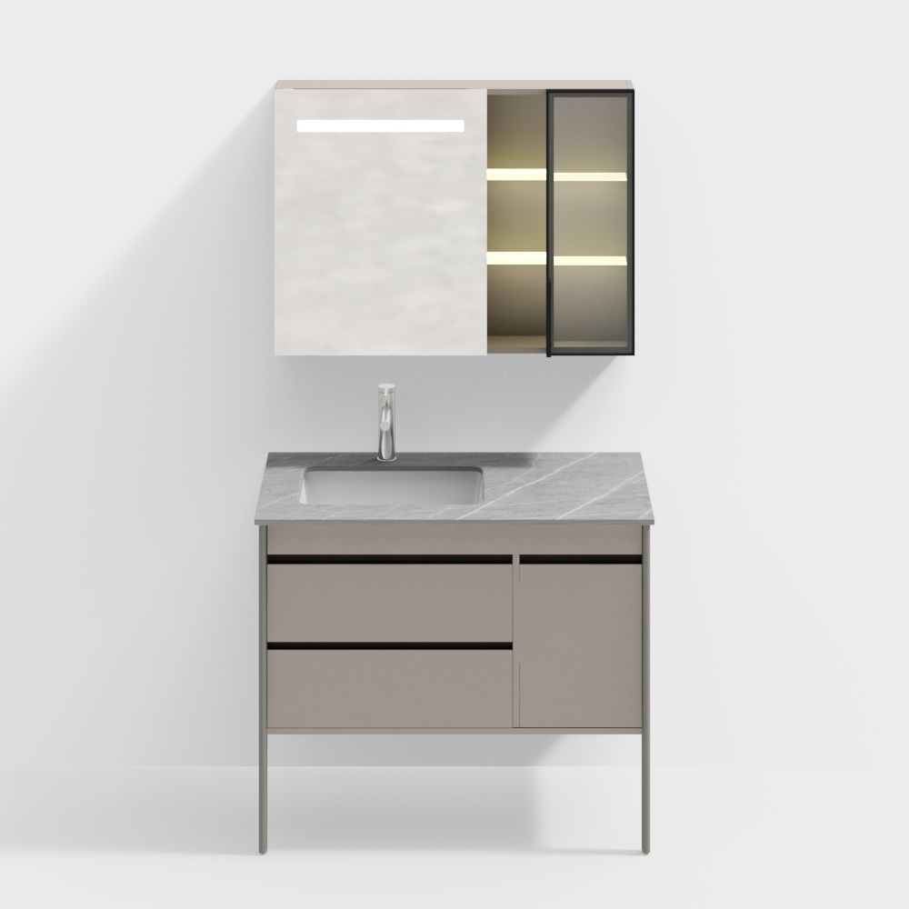 Modern bathroom Cabinet