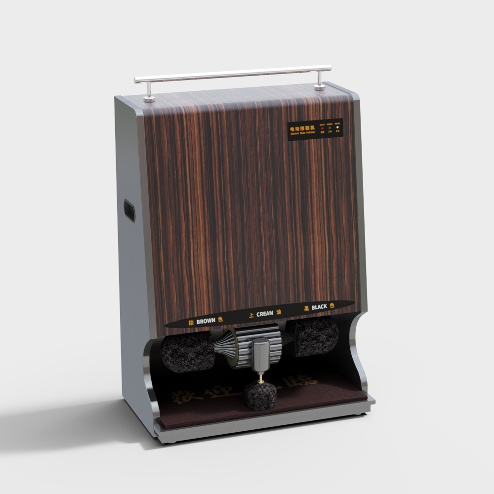 Современная деревянная машина для полировки обуви