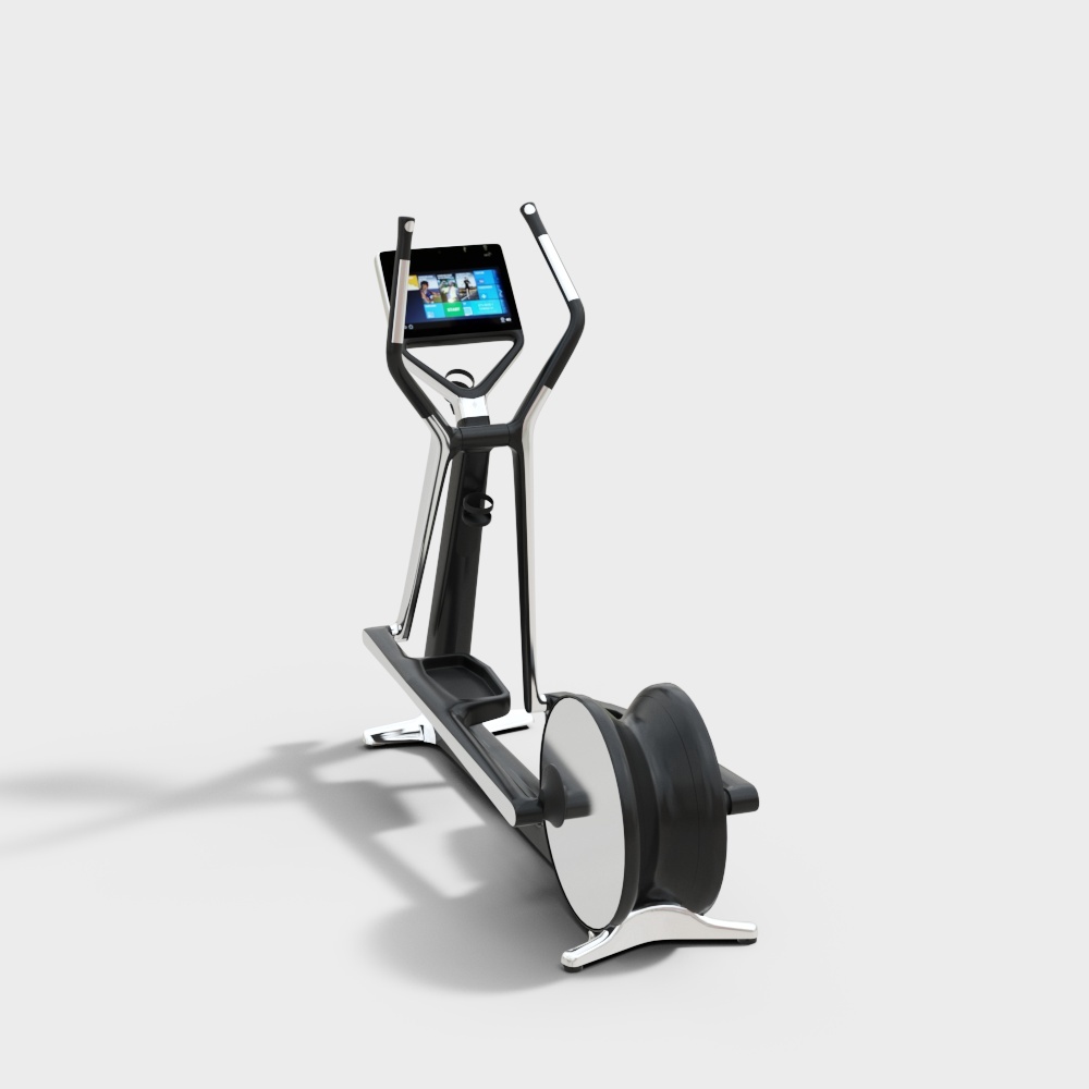 Futuristic Smart Elliptical Trainer 3D model