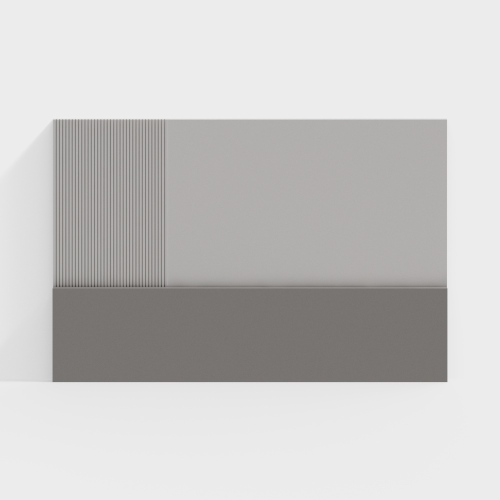 Modern background wall