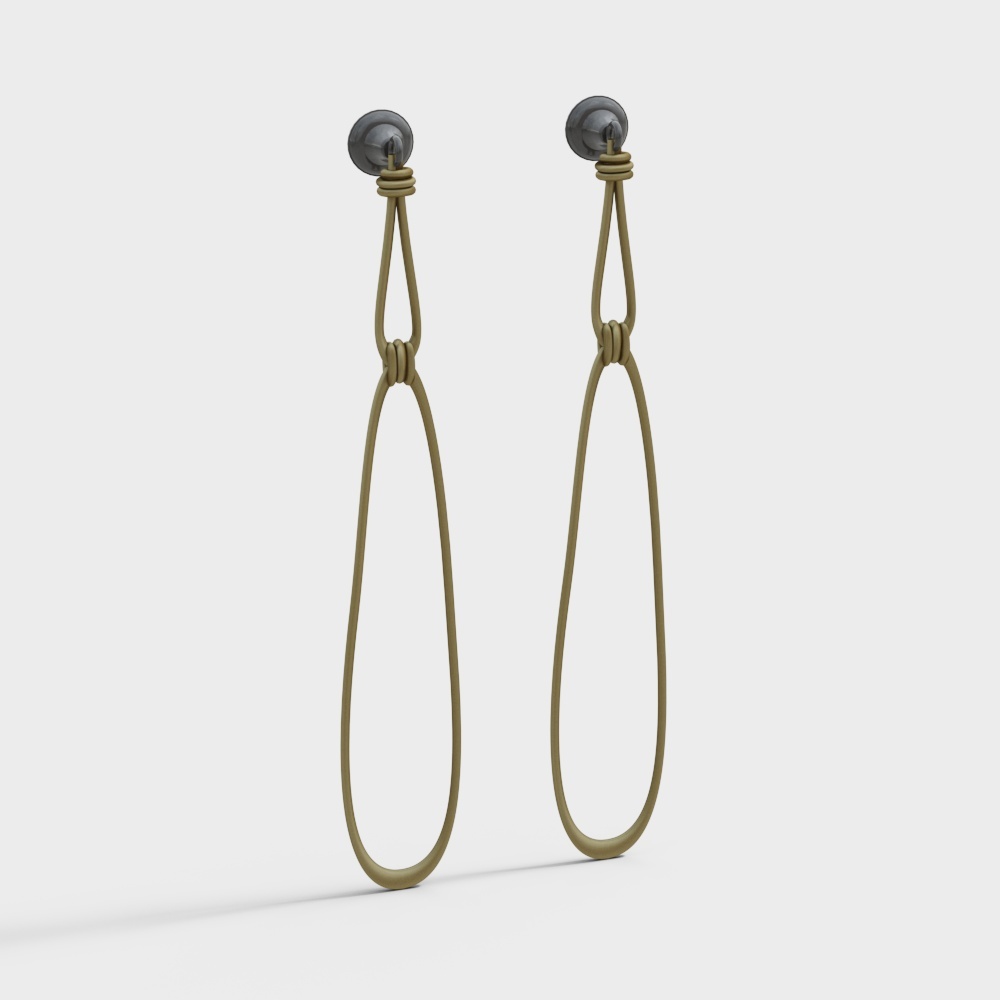 Looping Elegance 3D model