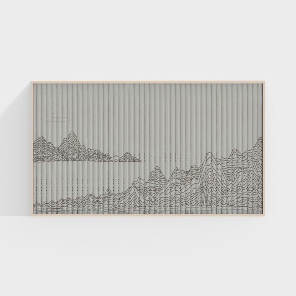 Neo-Chinese background wall