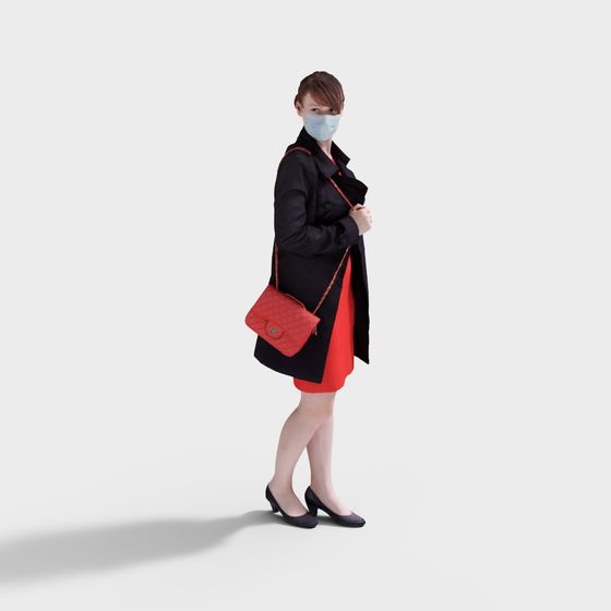 Urban Walker 3D model