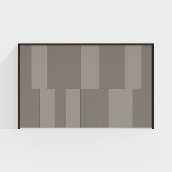 Urban Harmony 3D Wall Panel Model