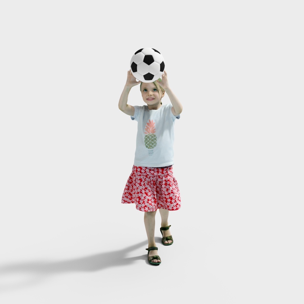 футбольная девушка