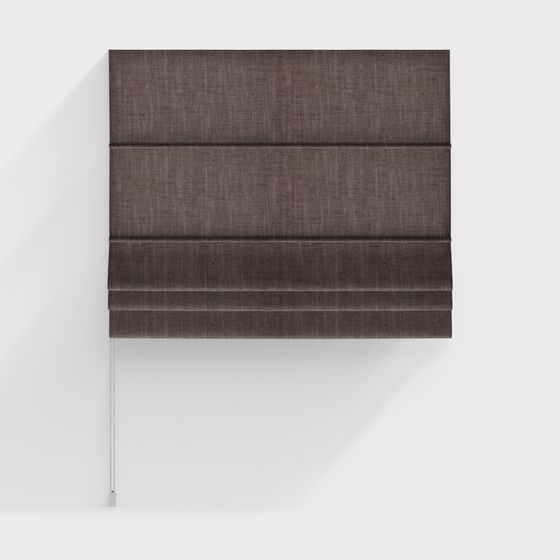 Stylish Roman Shade 3D model for Contemporary Spaces