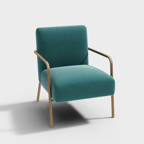 Cozy Lounge Chair 3D model