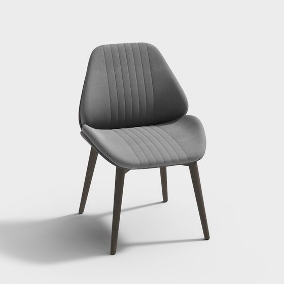Elegant Urban Lounge Chair 3D model